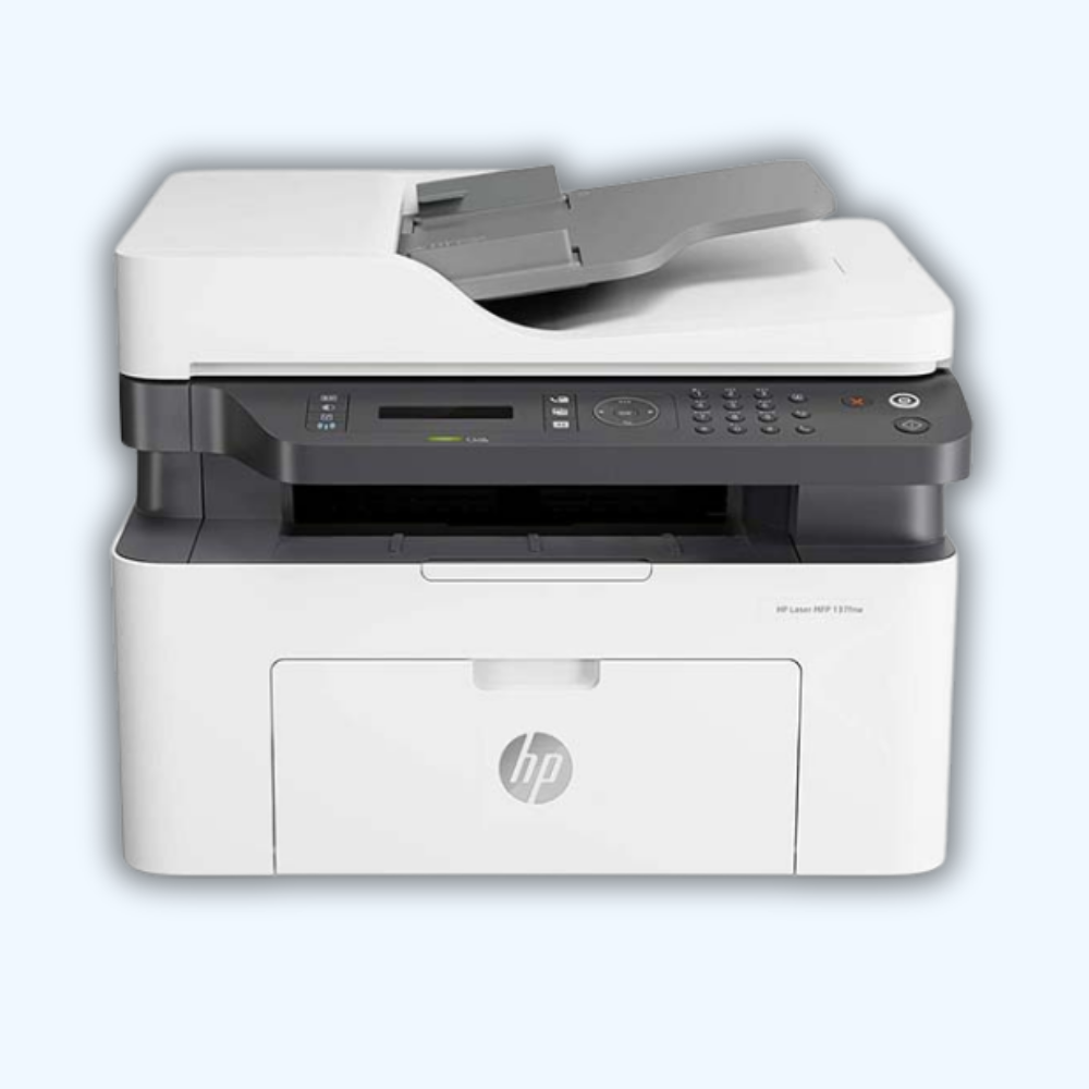 The HP Laser MFP 137fnw Multifunction Wireless Laser Printer
