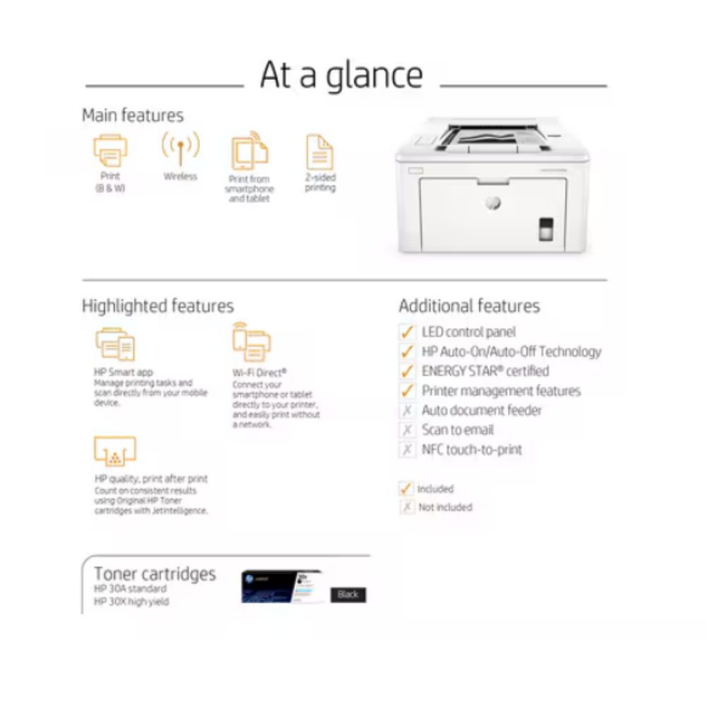 HP LaserJet Pro M203dw